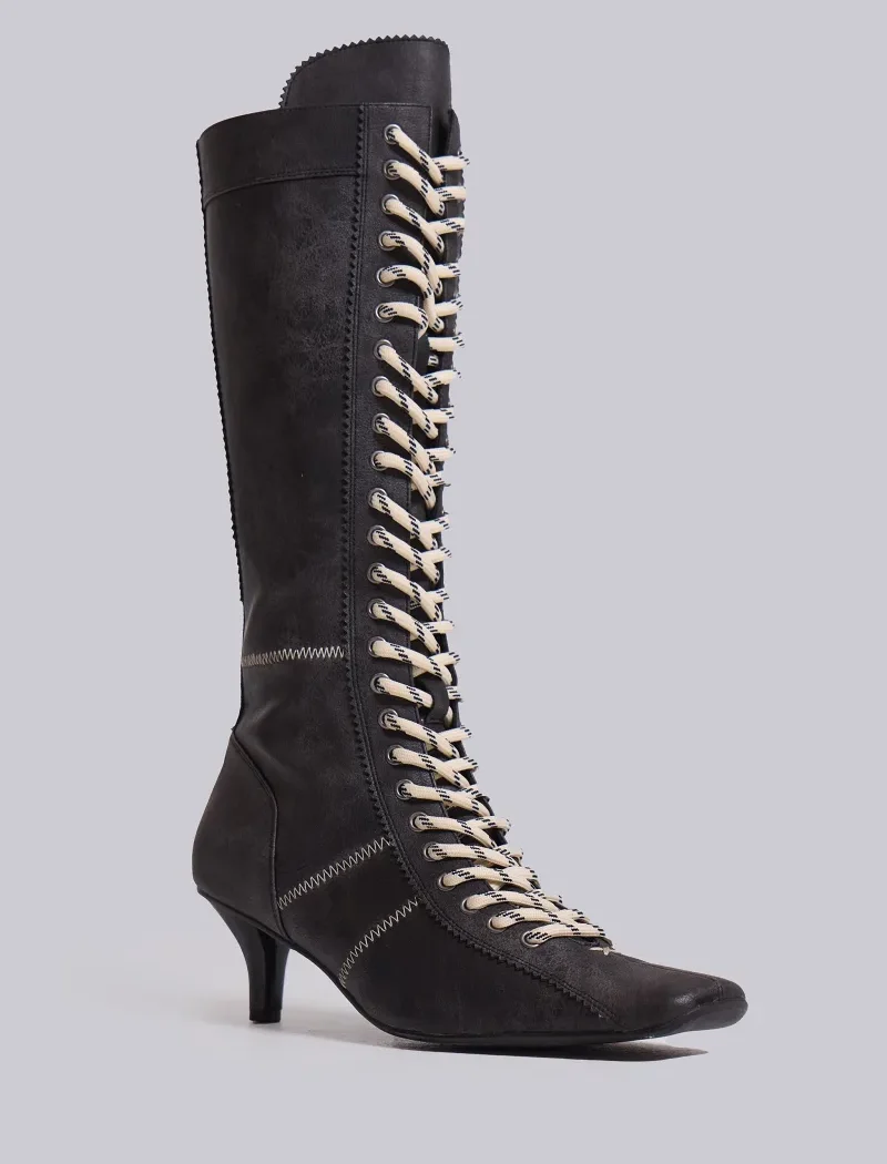 black brooke boxing boot black brooke boxing boot